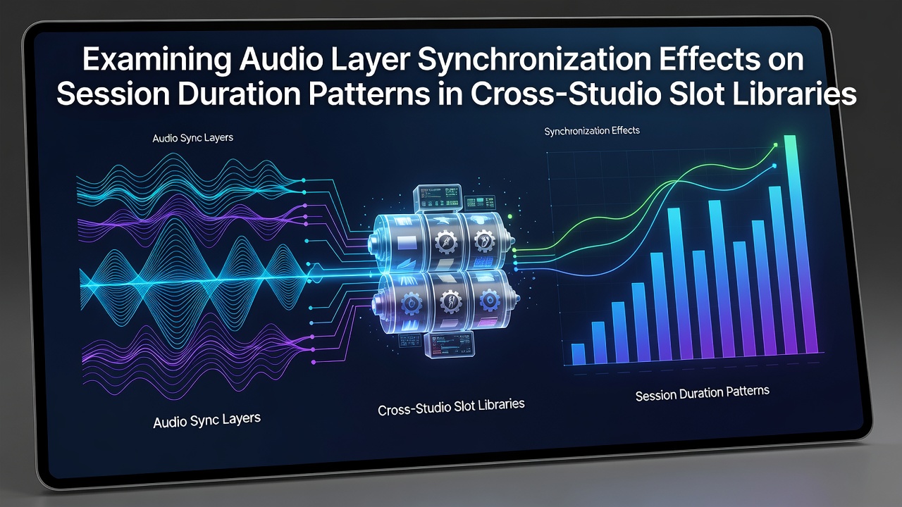 Audio waveform layers synchronized across multiple slot game interfaces from different studios