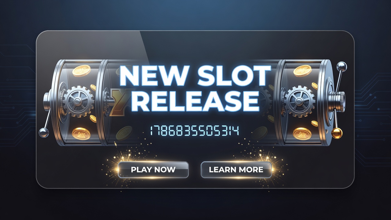 Collection of new online slot game artwork and theme previews displayed on a casino platform